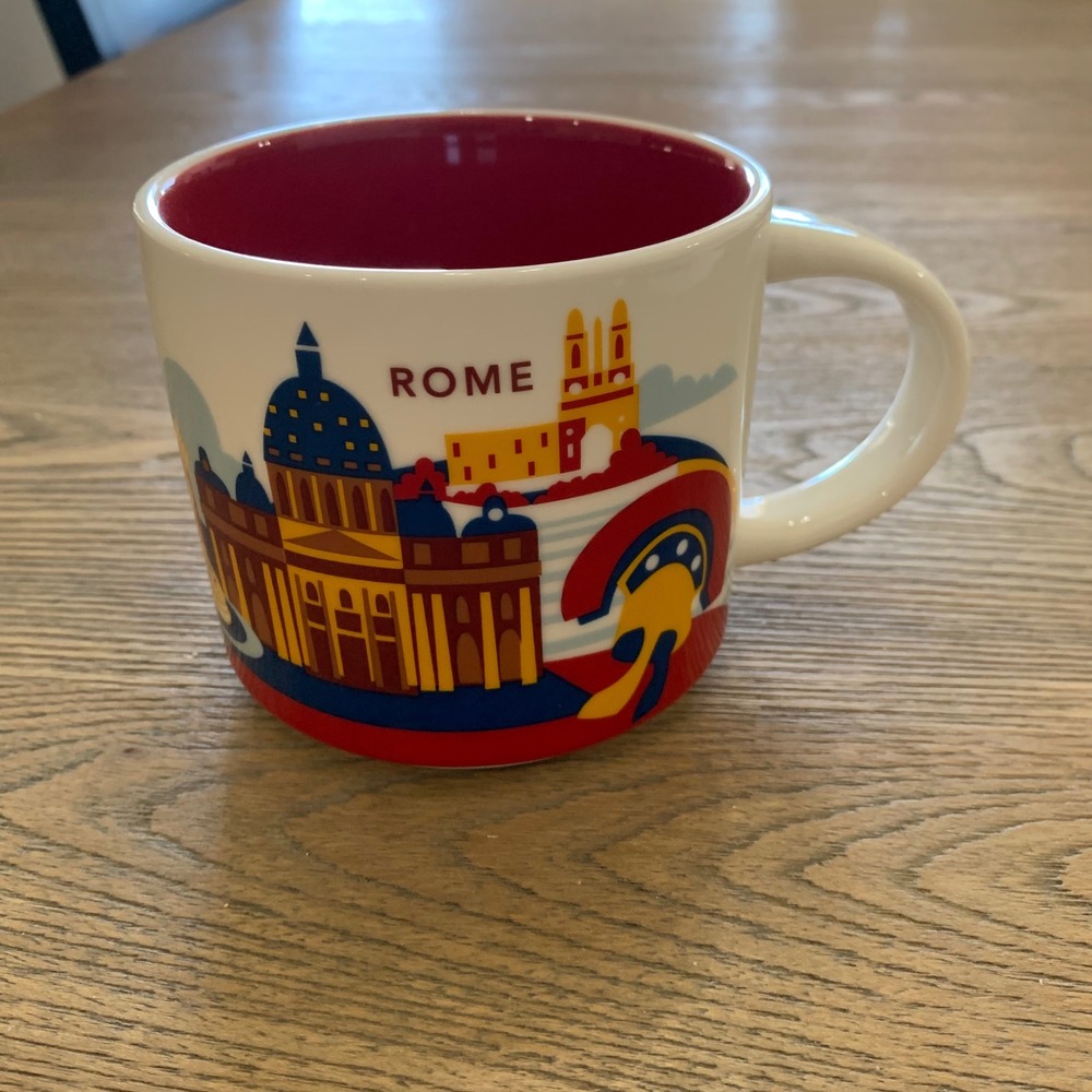 Starbucks You Are Here Rome Italy Coffee Mug 14oz Ceramic 2023 Collection